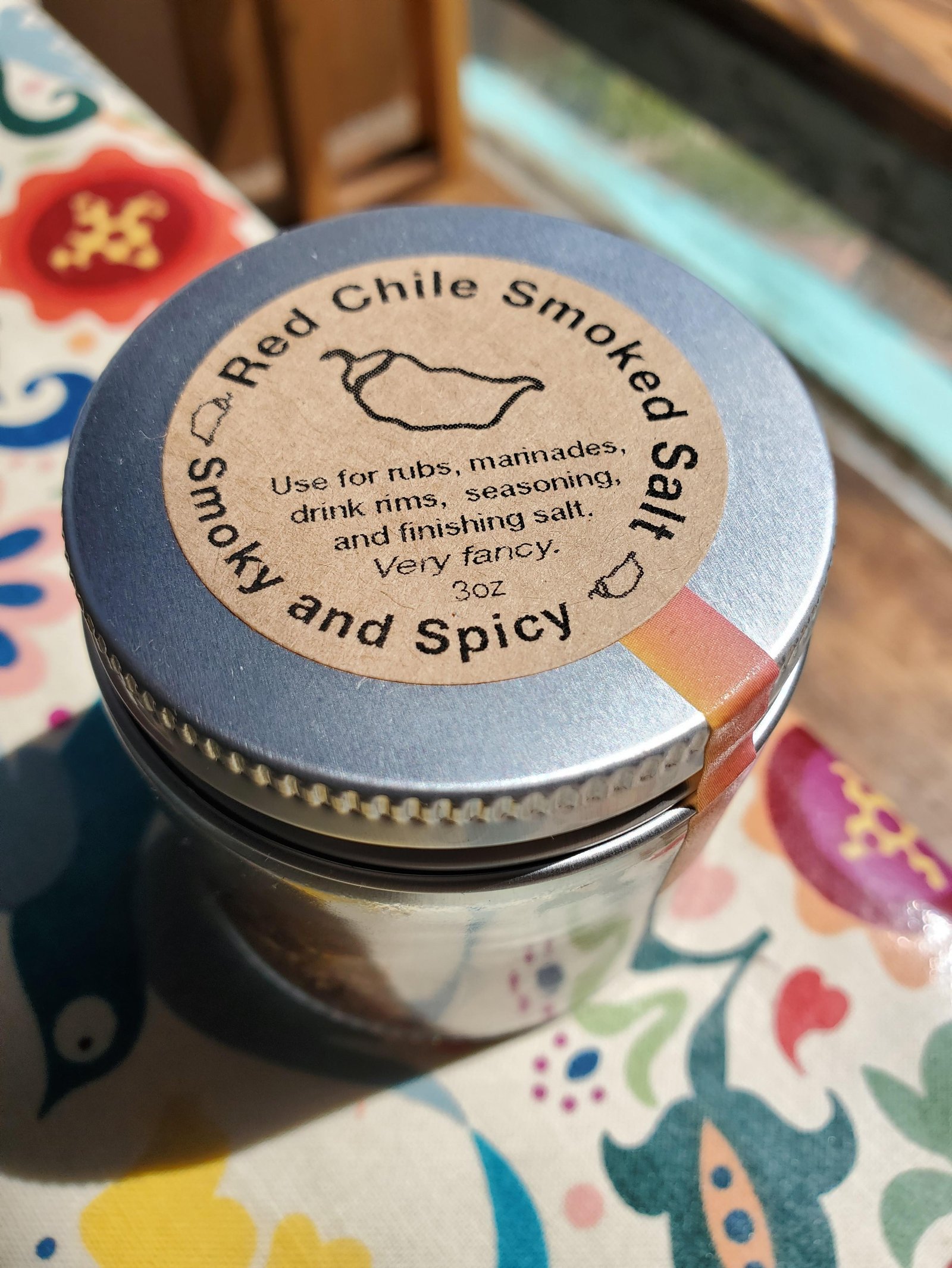 Red Chile Smoked Salt
